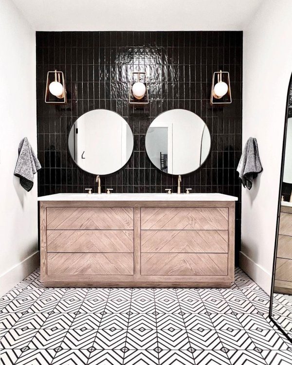 Mallorca Black Ceramic Subway Tile 2.5x8 Online now - Image 3