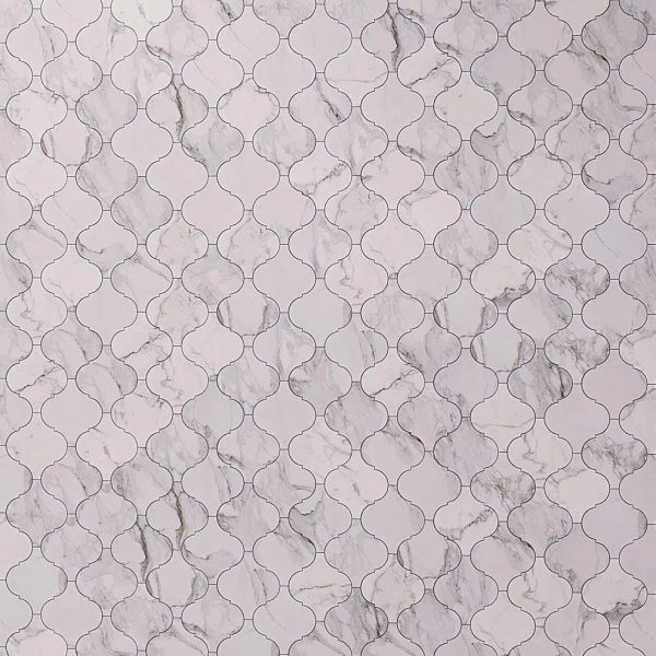 Calacatta Lantern Marble Mosaic Tile Online Hot Sale - Image 4