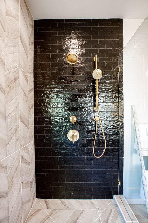Mallorca Black Ceramic Subway Tile 2.5x8 Online now - Image 4