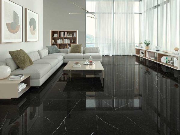 Emporio Metro Black Large-Format Porcelain Tile 24x48 Fashion - Image 5