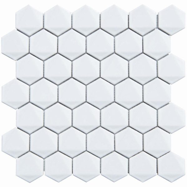 2 Inch 3D White Honeycomb Hex For Sale