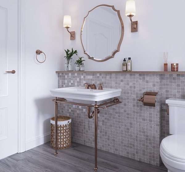 Mosaic Sospiro Smoke Ceramic Tile For Discount - Image 3