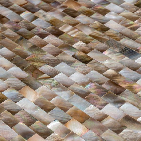 Mother Of Pearl Gold Bricks Mosaic Tile Fashion - Image 3