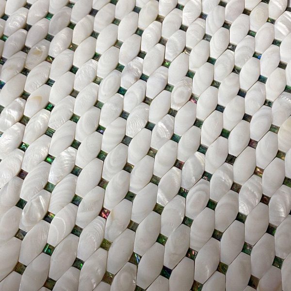 Mother Of Pearl Pillow With Abalone Dots Mosaic Tile Online - Image 3
