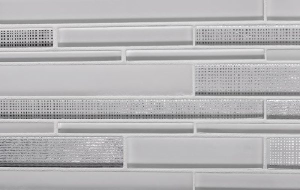 Ice White Linear Glass Mosaic Tile on Sale - Image 5